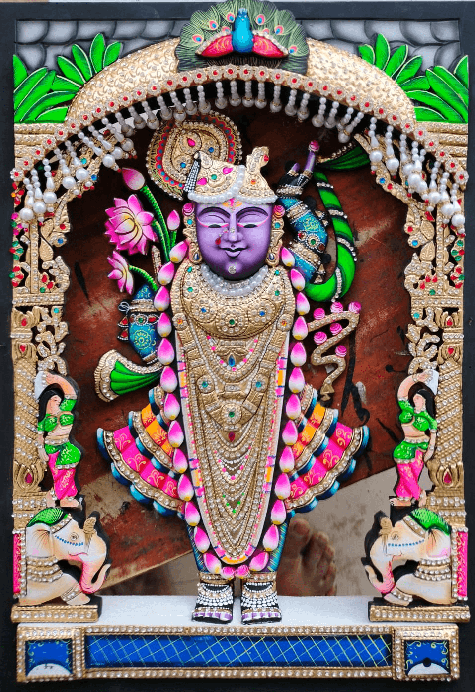 History & Origins of Gold Leaf Pichwai Art: A Divine Tradition